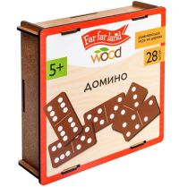Домино деревянное Far far land wood 28 фишек