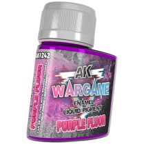 Краска AK Interactive Liquid Pigments: Purple Fluor AK1242 (35 мл)