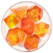 Набор кубиков Dice and Games: Blitz Yellow and Red, 7 шт.