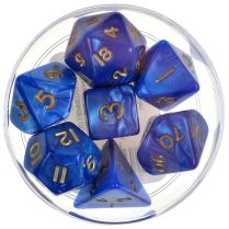 Набор кубиков Dice and Games: Pearl Blue, 7 шт.