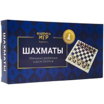 Шахматы обиходные в доске (240x240x17)