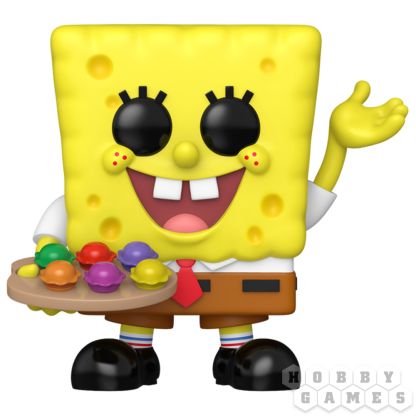 Фигурка Funko POP! Animation. SpongeBob SquarePants: Spongebob with pretty patties (Glow) 2312