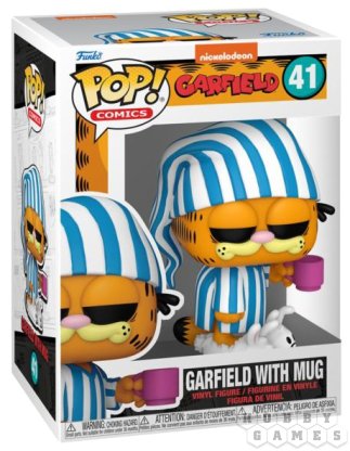 Фигурка Funko POP! Comics. Garfield: Garfield with Mug 41 фото 2