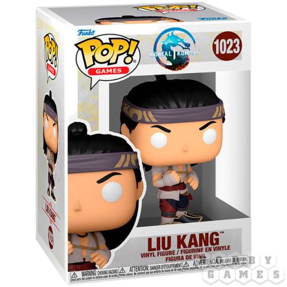 Фигурка Funko POP! Games. Mortal Kombat 1: Liu Kang 1023 фото 2