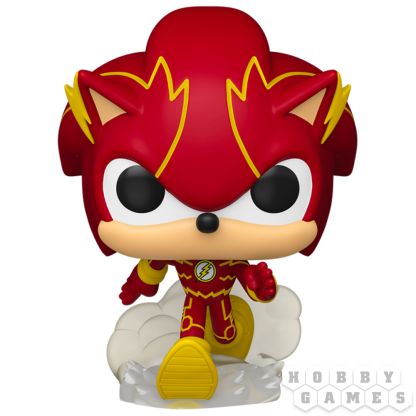 Фигурка Funko POP! Heroes. DC Justice League X Sonic: Sonic as The Flash 593