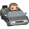 Набор фигурок Funko Bitty POP! Rides Back to the Future Marty McFly and Time Machine