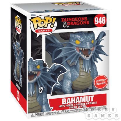 Фигурка Funko POP! Games. D&D: Super Bahamut (Metallic) 946 фото 2