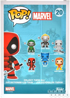 Фигурка Funko POP! Marvel: Deadpool With Gun and Sword 20 фото 4