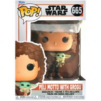 Фигурка Funko POP! Star Wars: Peli Motto with Grogu 665