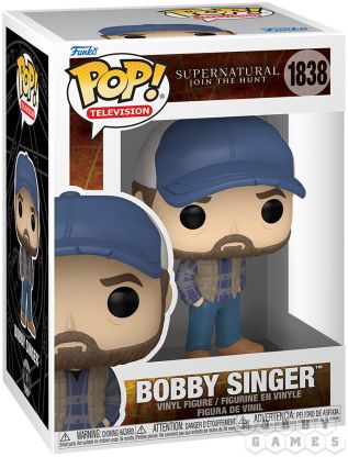 Фигурка Funko POP! Television. Supernatural: Join the Hunt. Bobby Singer 1838 фото 2
