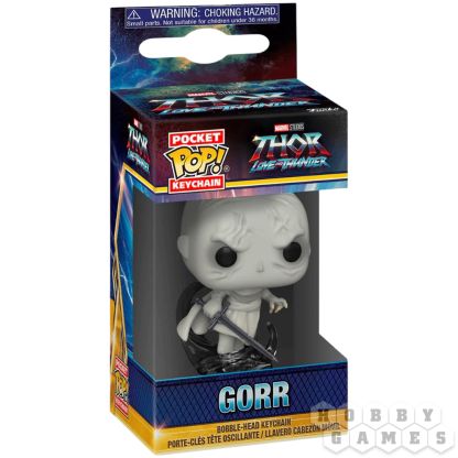 Брелок Funko POP! Pocket Keychain. Marvel Thor Love and Thunder: Gorr фото 2