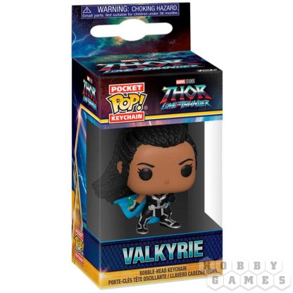 Брелок Funko POP! Pocket Keychain. Marvel Thor Love and Thunder: Valkyrie фото 2