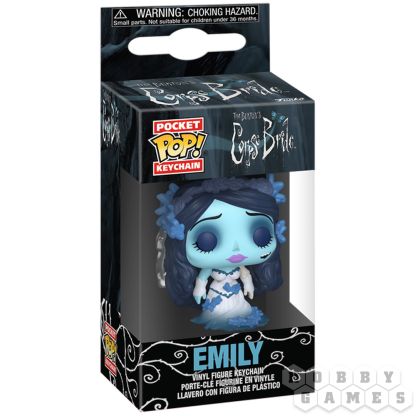 Брелок Funko POP! Pocket Keychain. Corpse Bride: Emily with Butterflies фото 2