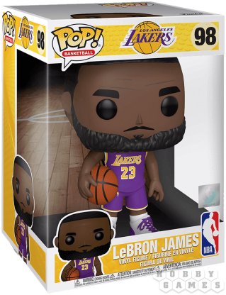 Фигурка Funko POP! Basketball. Los Angeles Lakers: LeBron James 98 фото 2