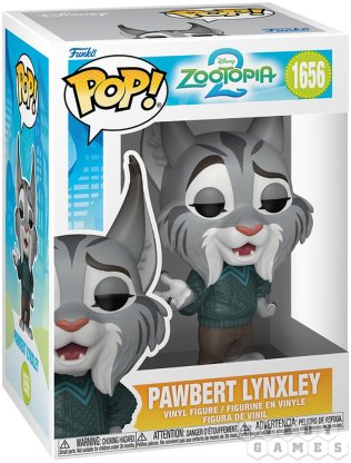 Фигурка Funko POP! Disney. Zootopia 2: Pawbert Lynxley 1656 фото 2