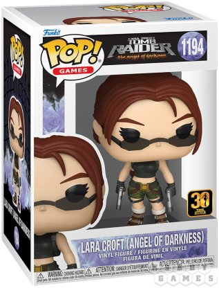 Фигурка Funko POP! Games. Tomb Raider: Lara Croft (Angel of Darkness) 1194 фото 2