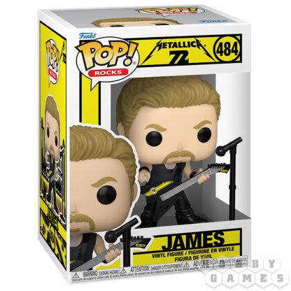 Фигурка Funko POP! Rocks. Metallica: James 484 фото 2