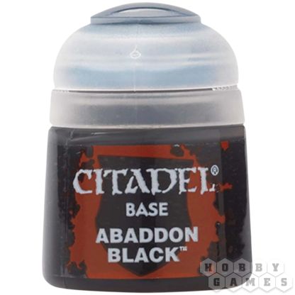 Краска Base: Abaddon Black (12 мл)