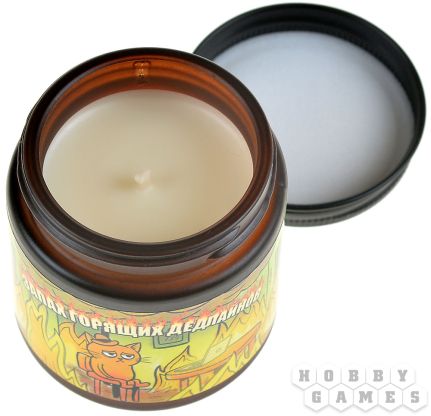 Свеча ароматическая "Запах дедлайнов" фото 2