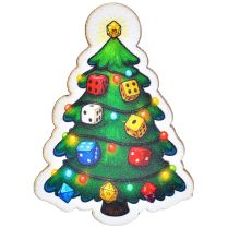 Деревянный значок 