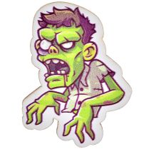 Деревянный значок 