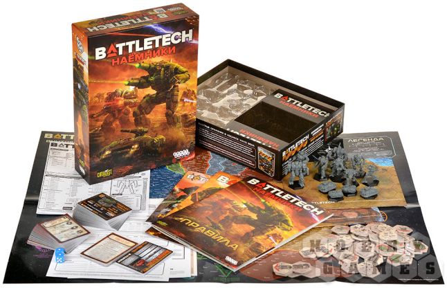 Настольная игра BattleTech: Наёмники фото 4
