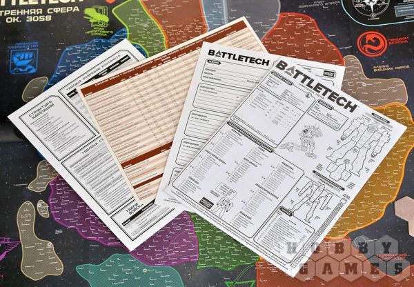 Настольная игра BattleTech: Наёмники фото 13