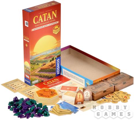 Catan: Колонизаторы. Дополнение для 5-6 игроков фото 4