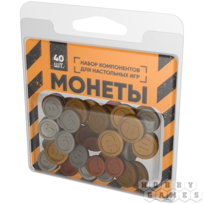 Набор компонентов для настольных игр: Монеты [Предзаказ]