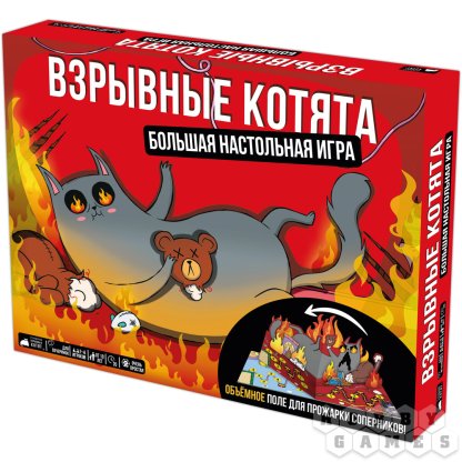 Взрывные котята: Большая настольная игра [Предзаказ]