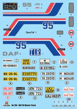 Грузовой автомобиль DAF 95 Master Truck (1:24) фото 11