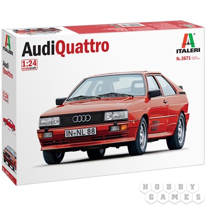 Сборная модель Автомобиль Audi Quattro (1:24)