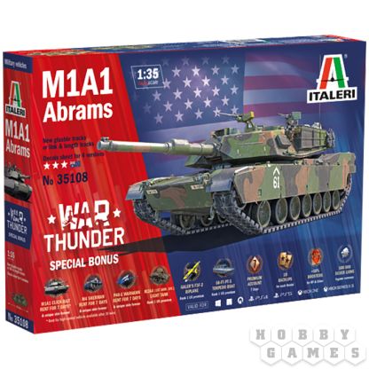 War Thunder. Танк M1A1 Abrams (1:35)