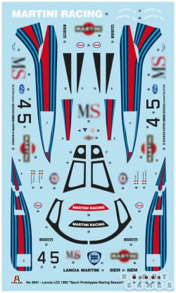 Автомобиль Lancia LC2 (1:24) фото 4