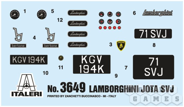 Автомобиль Lamborghini Miura JOTA SVJ (1:24) фото 6