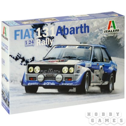 Автомобиль Fiat 131 Abarth Rally (1:24)