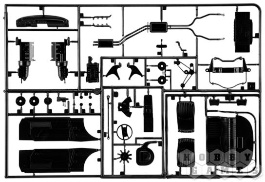 Автомобиль Mercedes Benz 500 SLC (1:24) фото 3