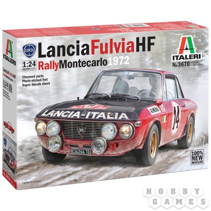 Автомобиль Lancia Fulvia HF Rally Monte Carlo 1972 (1:24)