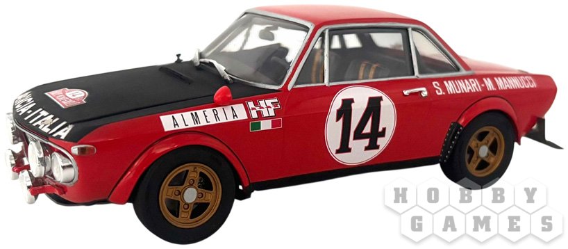 Автомобиль Lancia Fulvia HF Rally Monte Carlo 1972 (1:24) фото 2