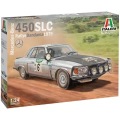 Гоночный автомобиль Mercedes-Benz 450SLC Rallye Bandama 1979 (1:24)