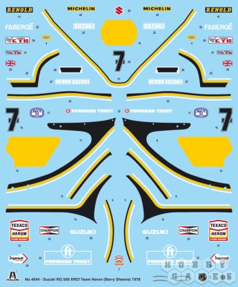 Мотоцикл Suzuki RG 500 XR27 (1:9) фото 2
