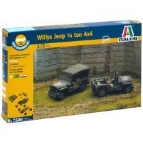 Набор автомобилей Willys Jeep 1/4 ton 4x4 (1:72)