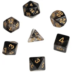 Набор кубиков "Время игры" для D&D, 7 шт. (туман)
