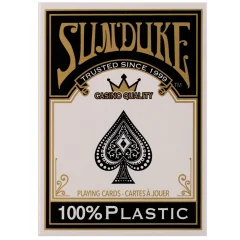 Карты игральные SunDuke (чёрные)