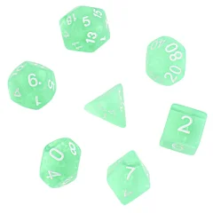 Набор кубиков "Время игры" для D&D, 7 шт. (сияние)