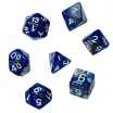 Набор кубиков "Время игры" для D&D, 7 шт. (лазурит)