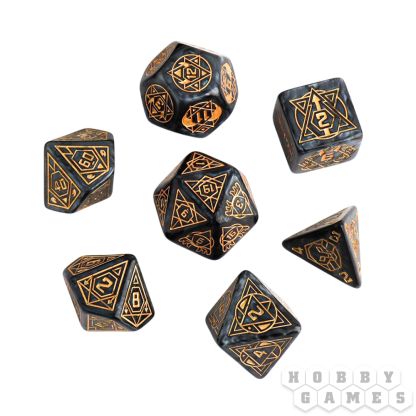 Набор кубиков для D&D, 7 шт. (топаз)