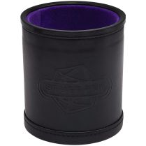 Стакан для кубиков Stuff Pro: кожаный с крышкой (фиолетовый)