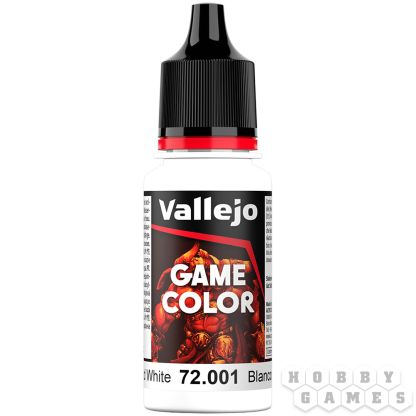 Краска Vallejo Game Color: Dead White 72.001