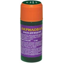 Акриловая краска Zvezda: тёмно-зелёный